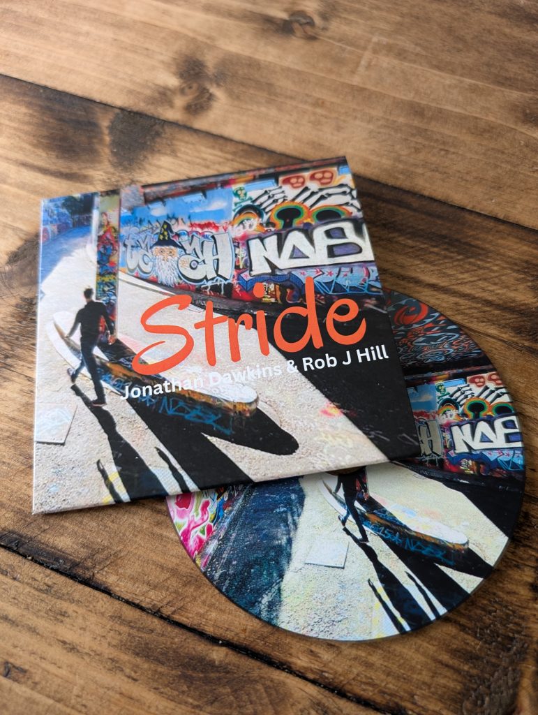 Stride Album Front Cover & Disc